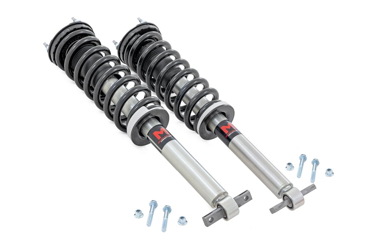 GMC Canyon Coilover Suspension Kit - Front - Rough Country - M1 Loaded Strut - '23-'24